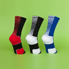 Sudore - i calzini neri degli uomini assorbenti, calzini atletici amichevoli eco- per gli adulti