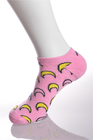 Faccia per ordinare i calzini correnti di nylon rosa con cotone/elastam/materiali di Elastane