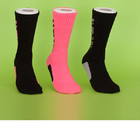 Calzini rosa di nylon ripugnanti anti- di sport per i bambini/adulti