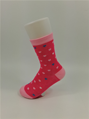 Il modello su ordine tricottato scherza i calzini del cotone con anti materiale batterico